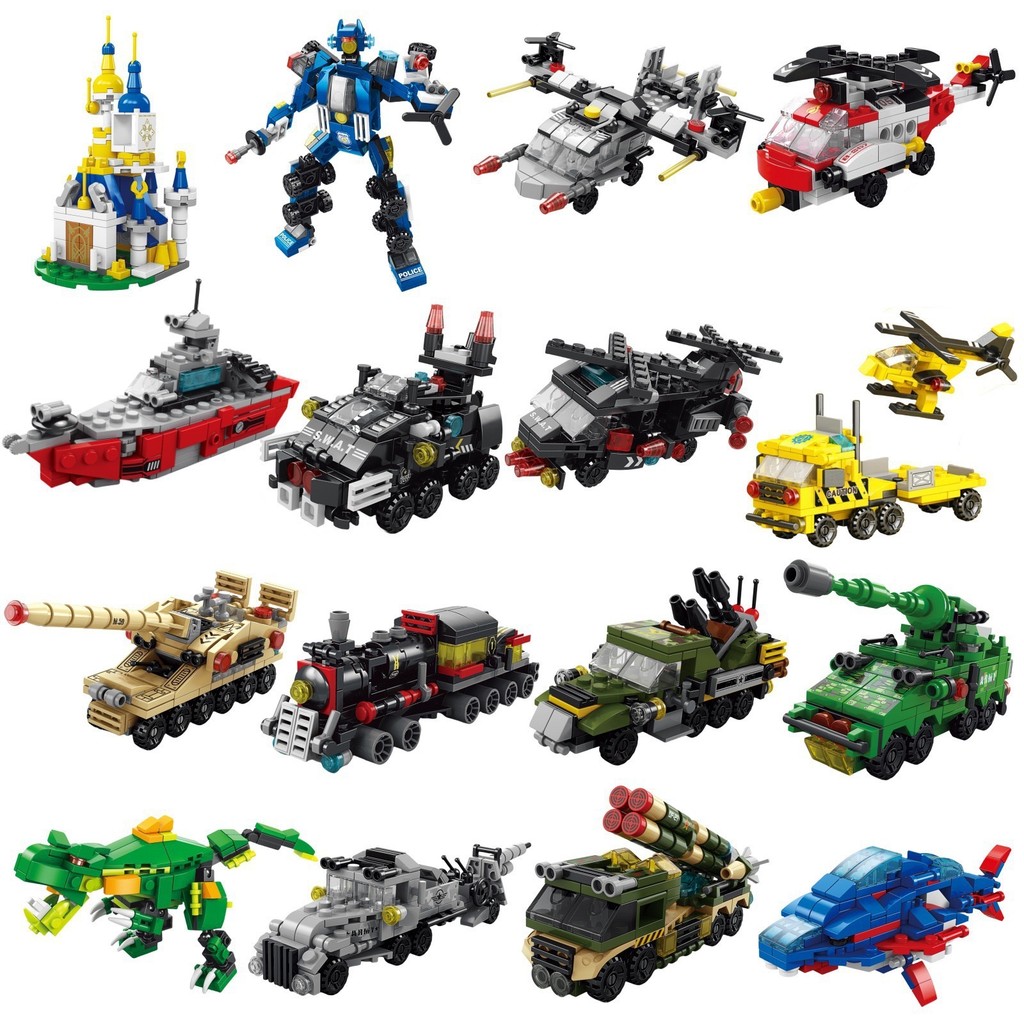 Lego Set City - 6 W 1 Miasto Inżynieryjny Samochód