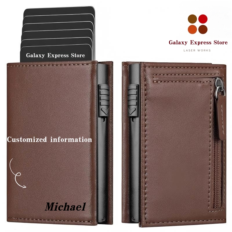 Card Top Loader - Personalizowany Portfel na Karty z Kieszonką