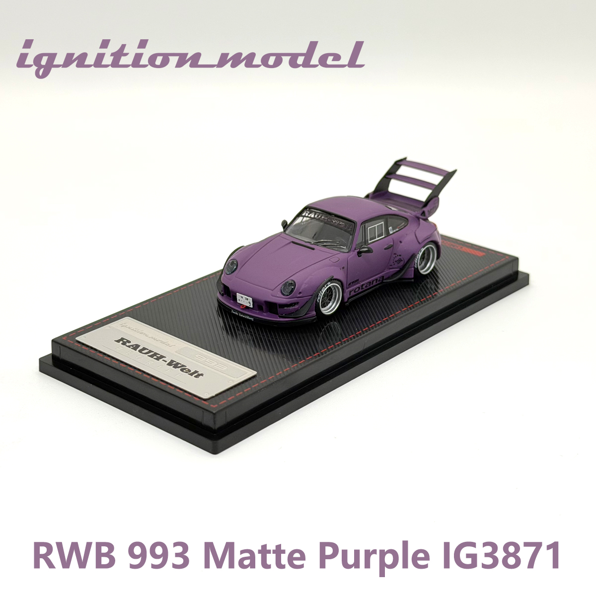 Die Cast Car 1 64 - Model samochodu Ignition 1:64 Porsche RWB