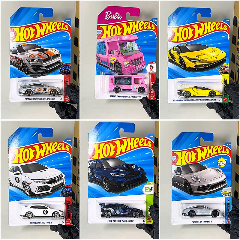 Mattel Toy Barbie - Mattel 2026A Oryginalny Samochodzik Hot Wheels