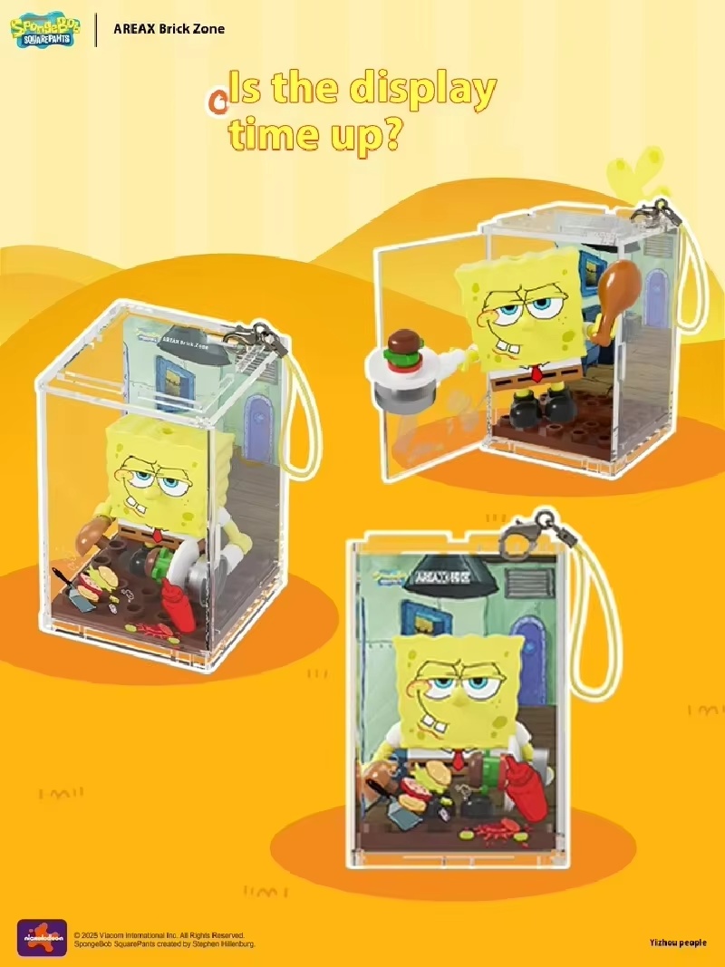 AREAX Oryginalny SpongeBob Bik – Building Block Mini recenzja i cena