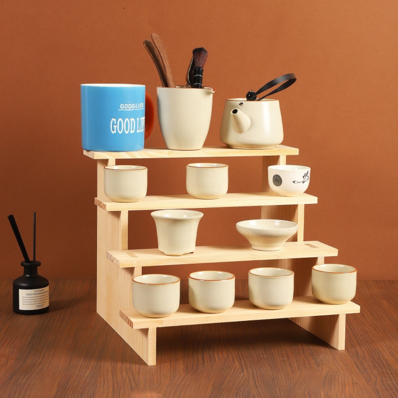Drewniana podstawka ekspozycyj – Display Risers Set recenzja i cena