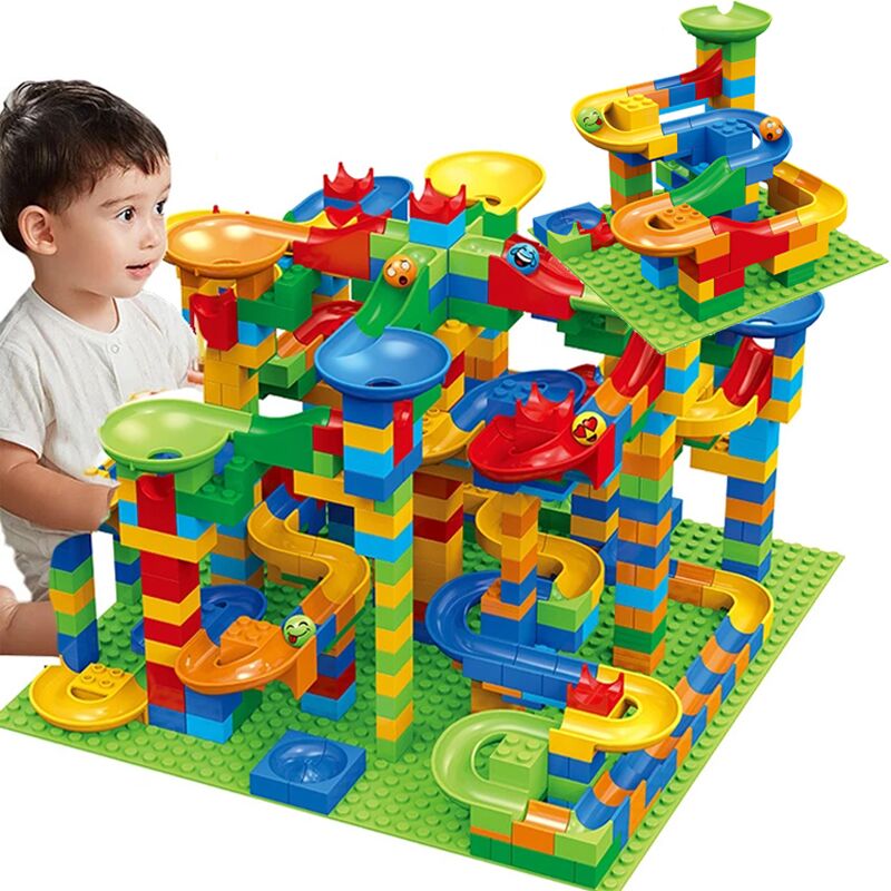 84-504PCS Marble Race Run Bloc – Lego Set Creator recenzja i cena