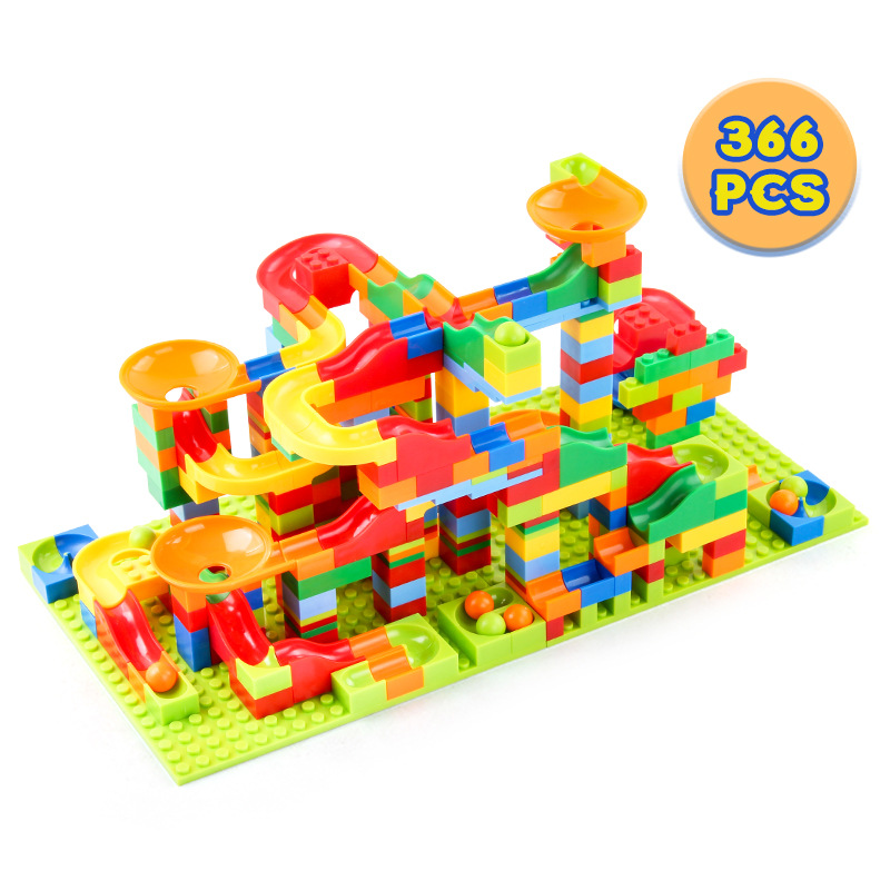84-504PCS Marble Race Run Bloc – Lego Set Creator recenzja i cena