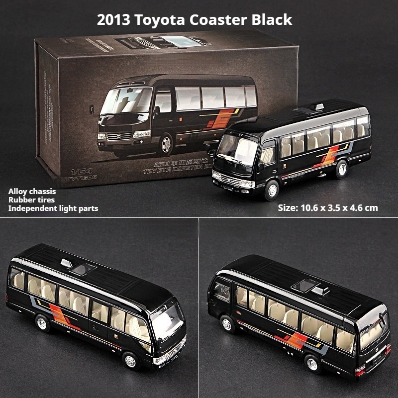 Toyota Coaster 1:64, odlewany  – Die Cast Car 1 64 recenzja i cena