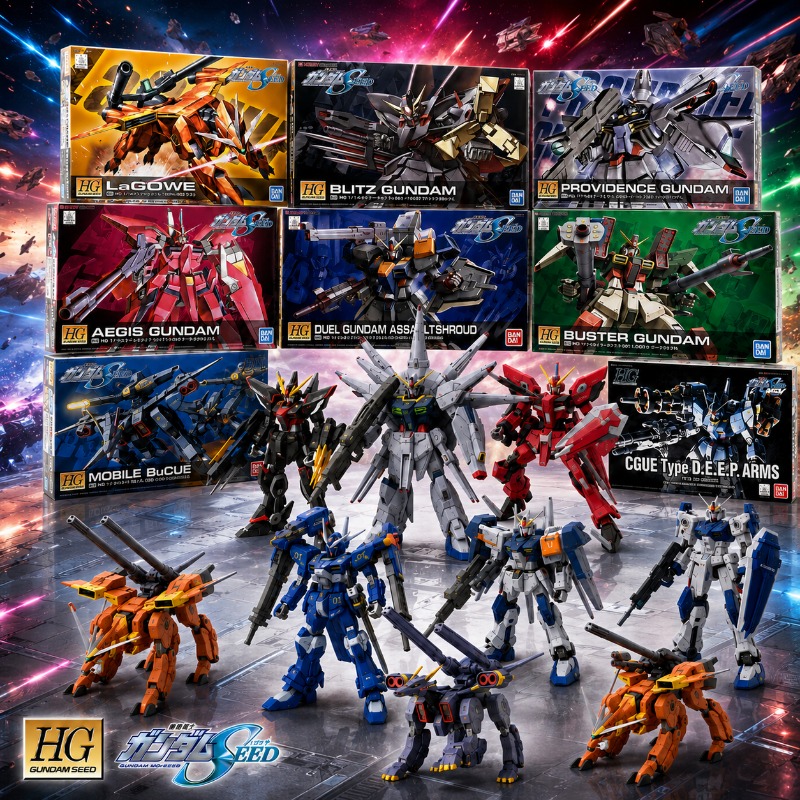 Bandai HG SEED 1/144 Blitz Aeg – Bandai Model Gundam Hg recenzja i cena