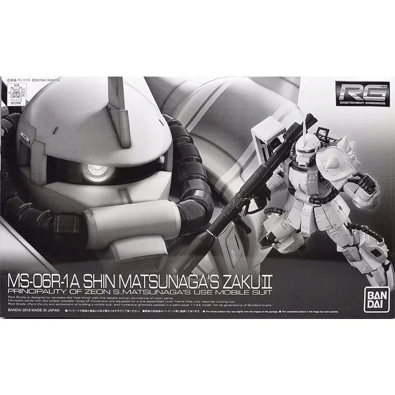 Oryginalny model anime GUNDAM  – Bandai Model Gundam Rg recenzja i cena