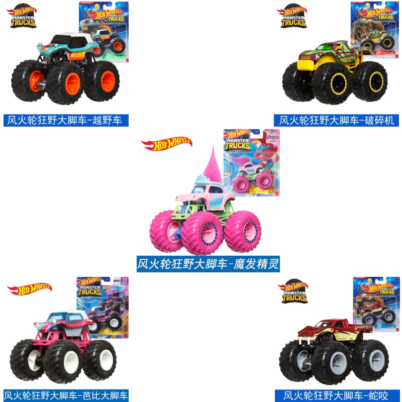 Mattel Hot Wheels 1/64 Monster – Hot Wheels Car Monster Trucks recenzja i cena